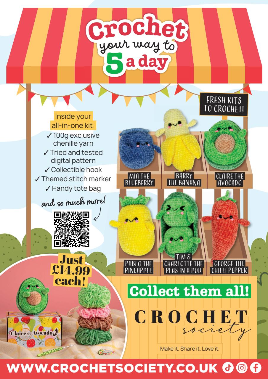 Crochet Now Magazine Preview Pages