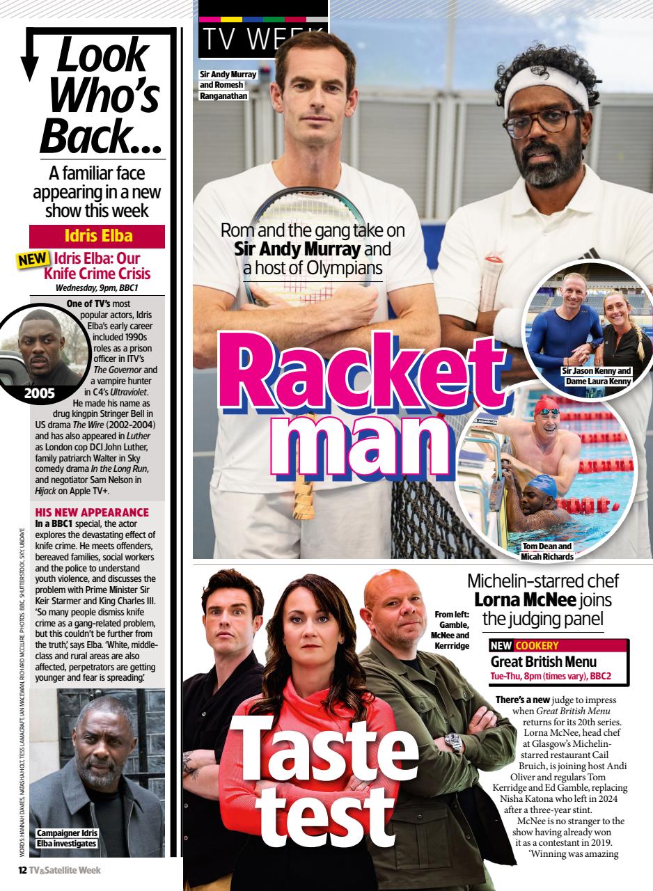 TV & Satellite Week Preview Pages