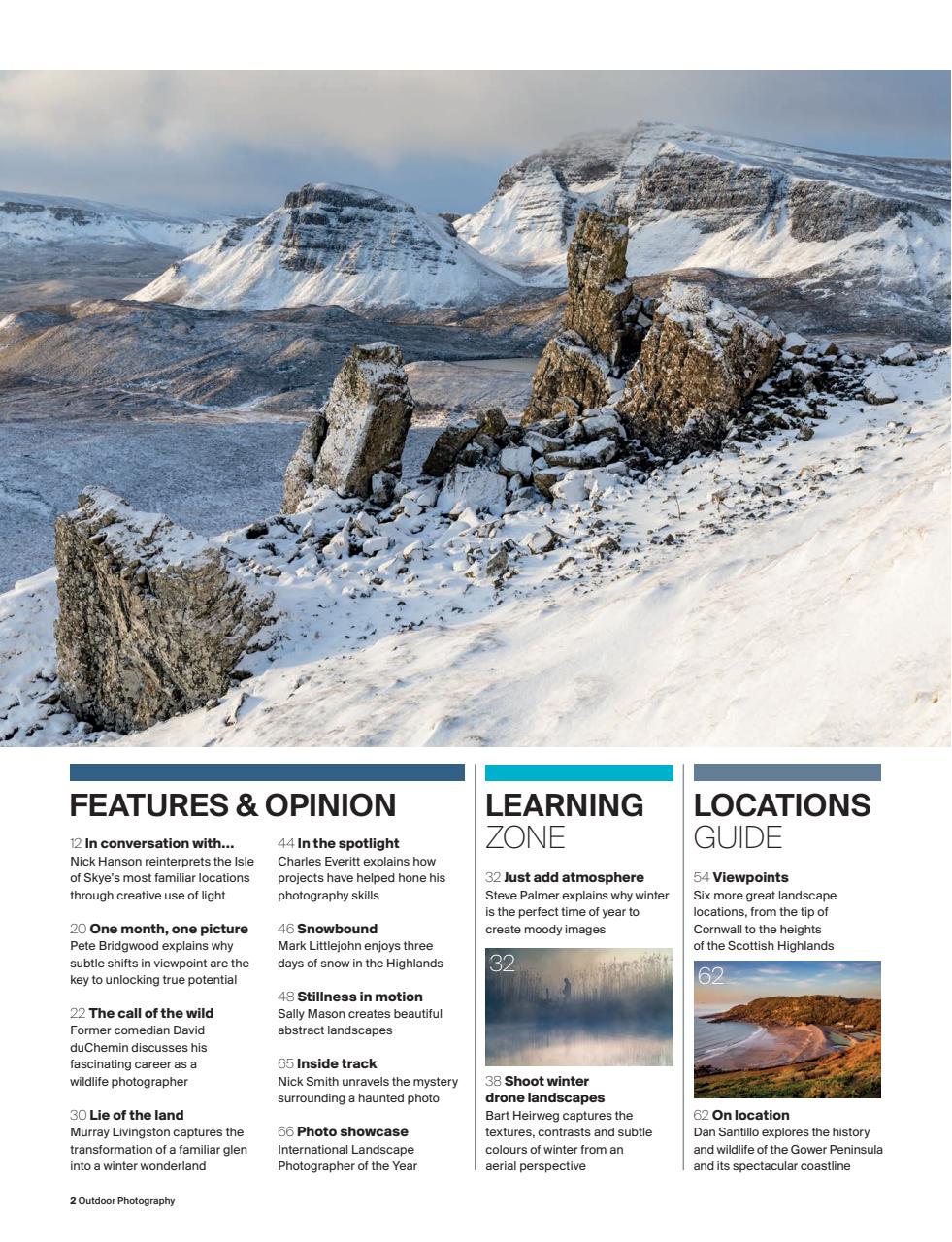 Outdoor Photography Preview Pages