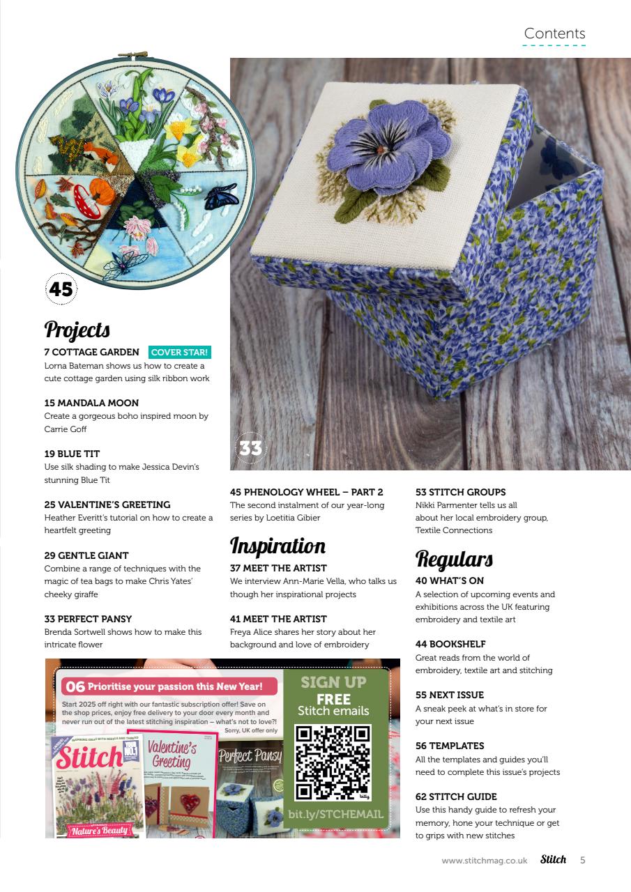 Stitch magazine Preview Pages