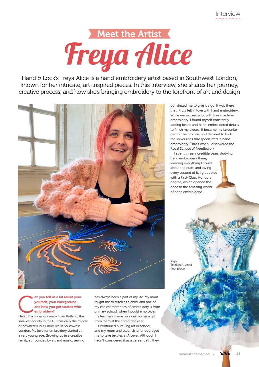 Stitch magazine Preview Pages