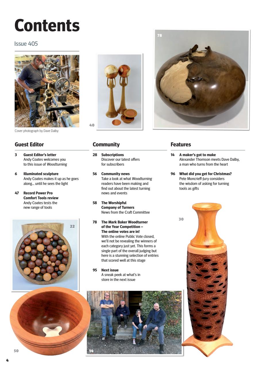Woodturning Preview Pages