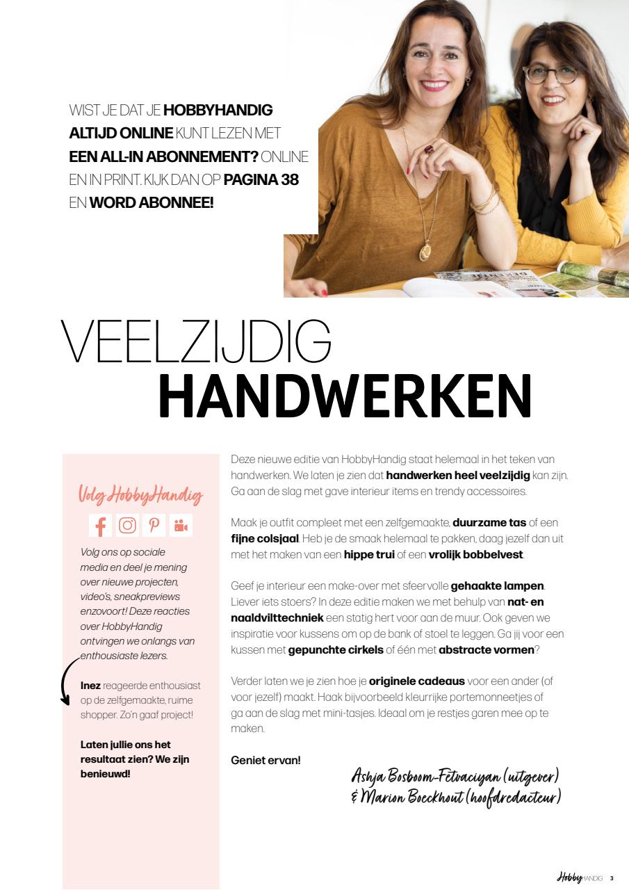 HobbyHandig Preview Pages