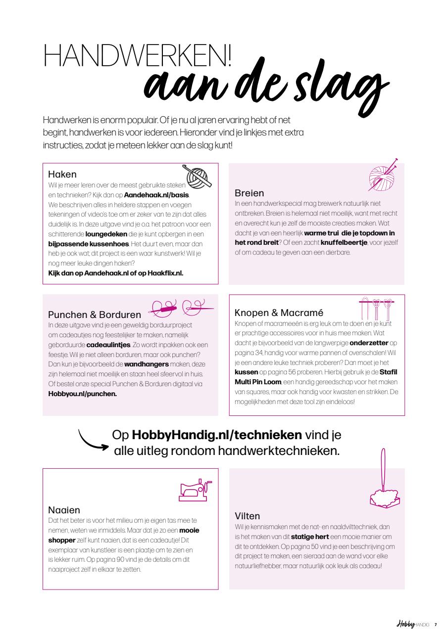 HobbyHandig Preview Pages