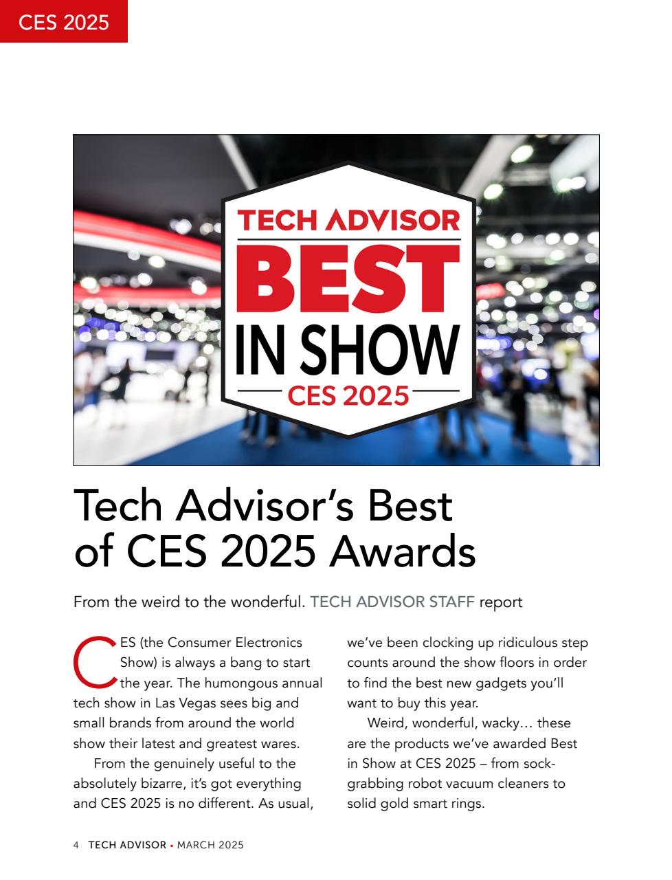 Tech Advisor Preview Pages