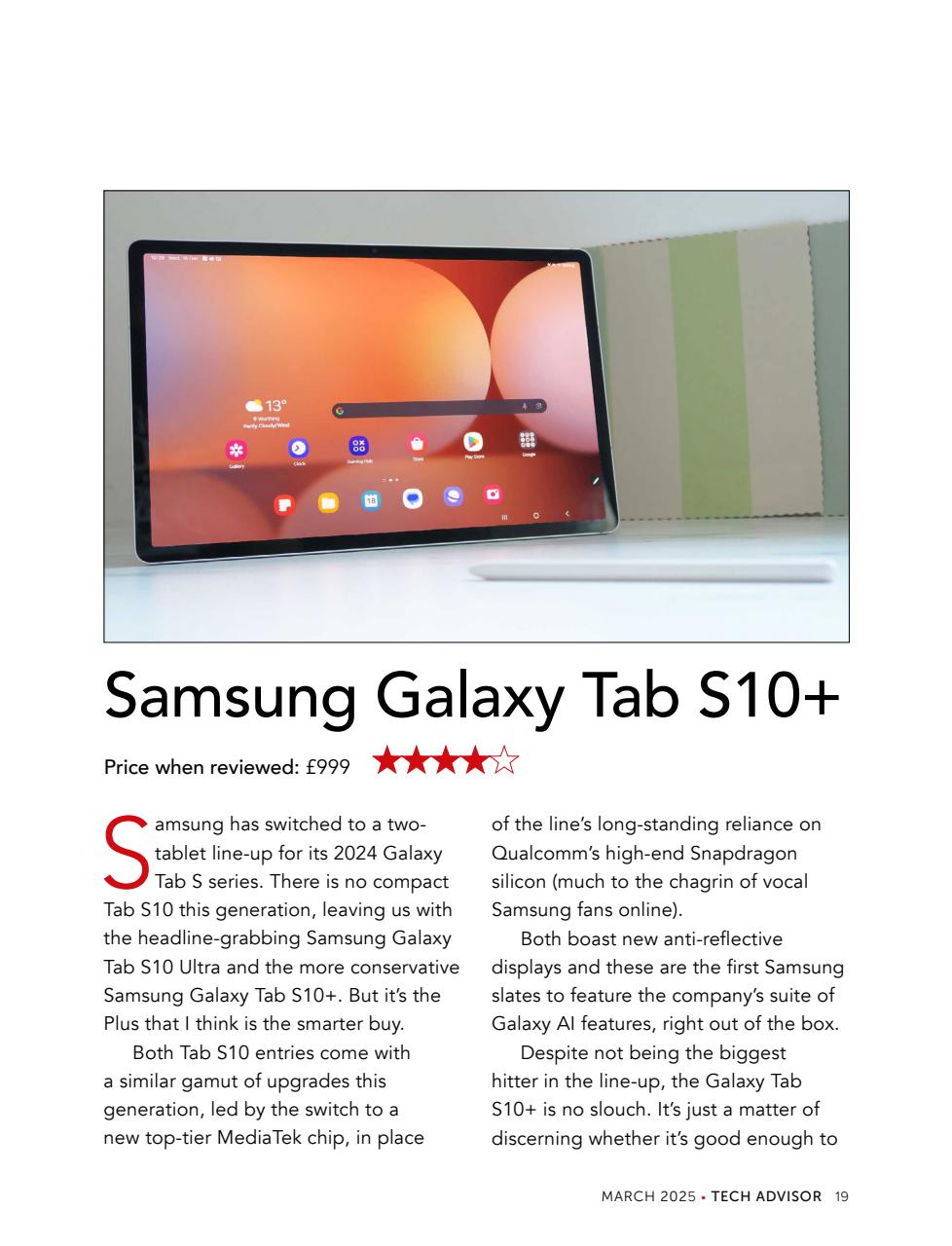 Tech Advisor Preview Pages