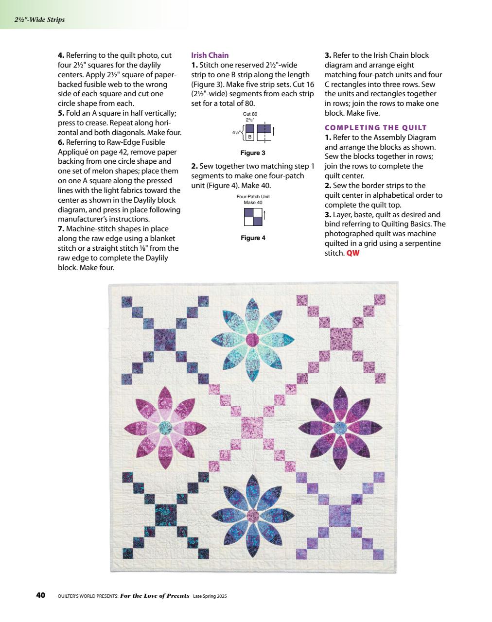 Quilter's World Preview Pages
