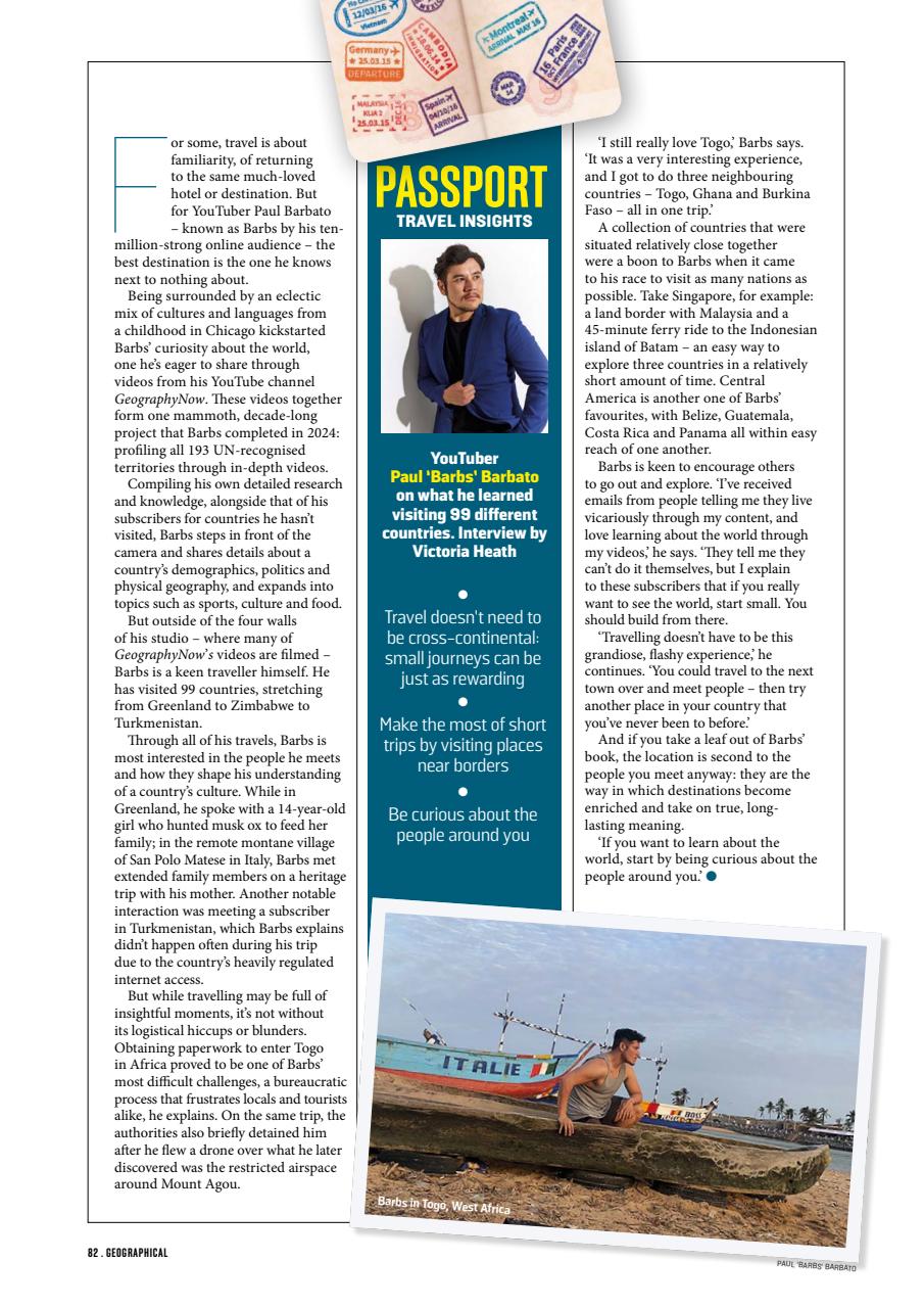 Geographical Preview Pages