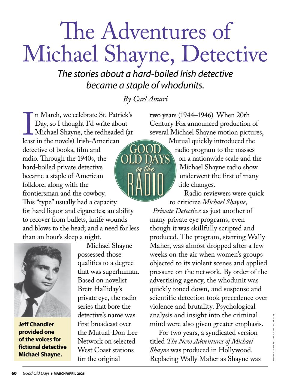 Good Old Days Preview Pages