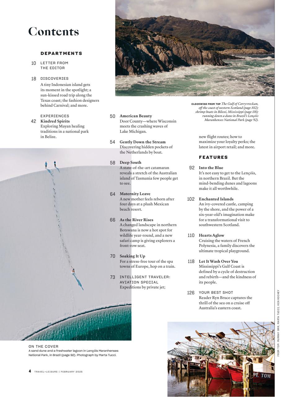 Travel + Leisure Preview Pages