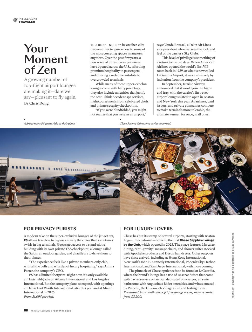 Travel + Leisure Preview Pages