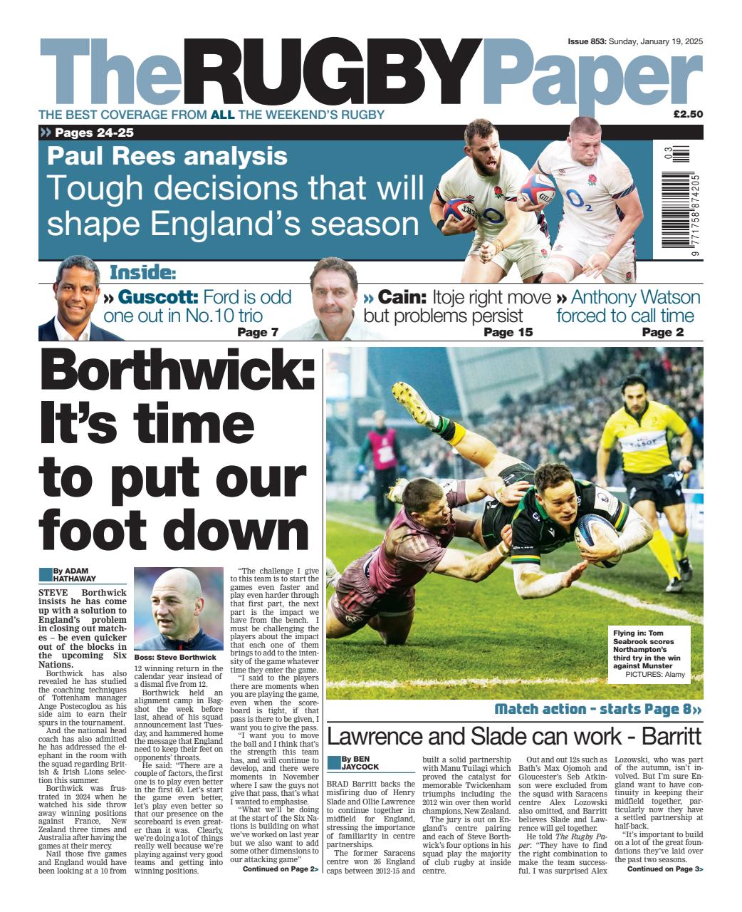 The Rugby Paper Preview Pages
