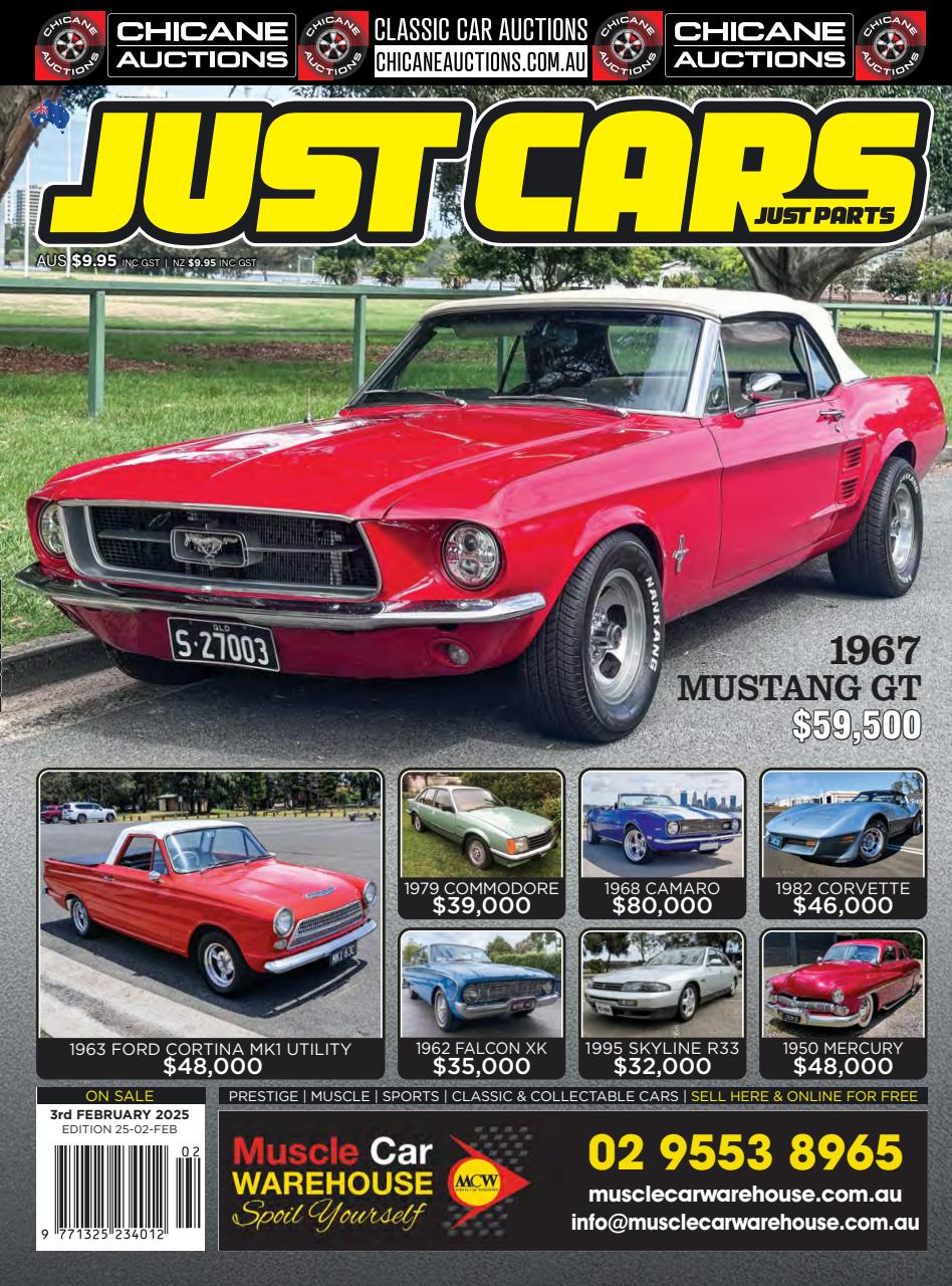 JUST CARS Preview Pages