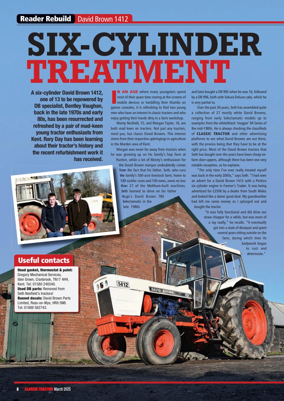 Classic Tractor Preview Pages