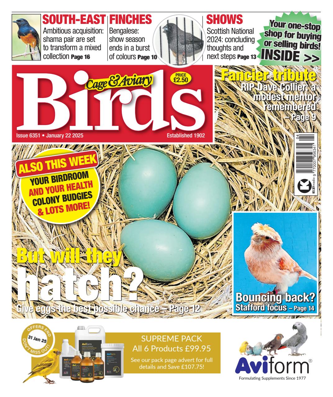 Cage & Aviary Birds Preview Pages