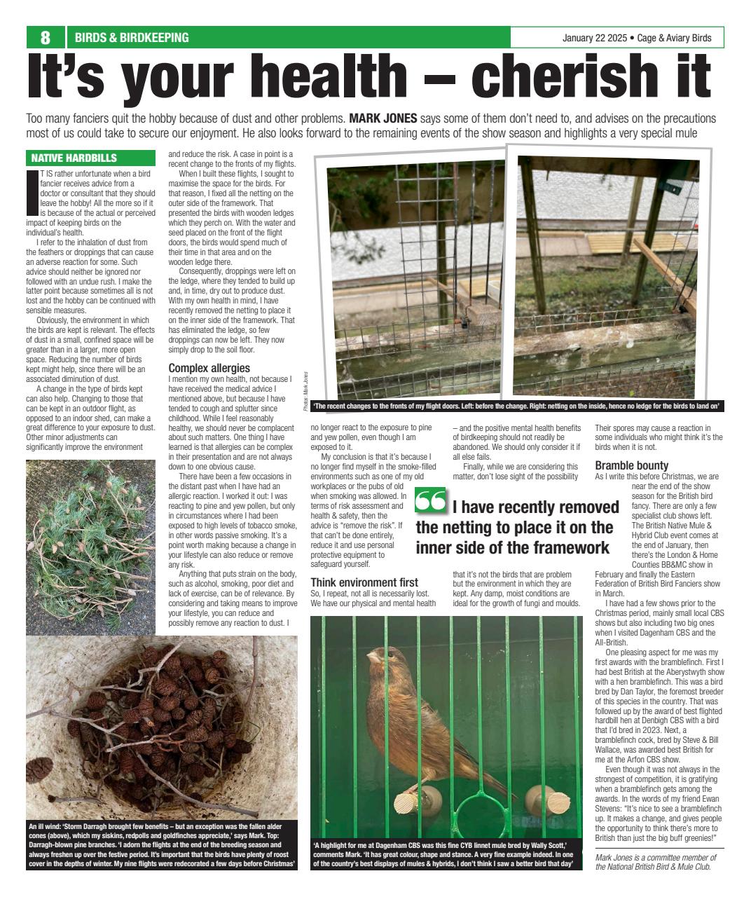 Cage & Aviary Birds Preview Pages