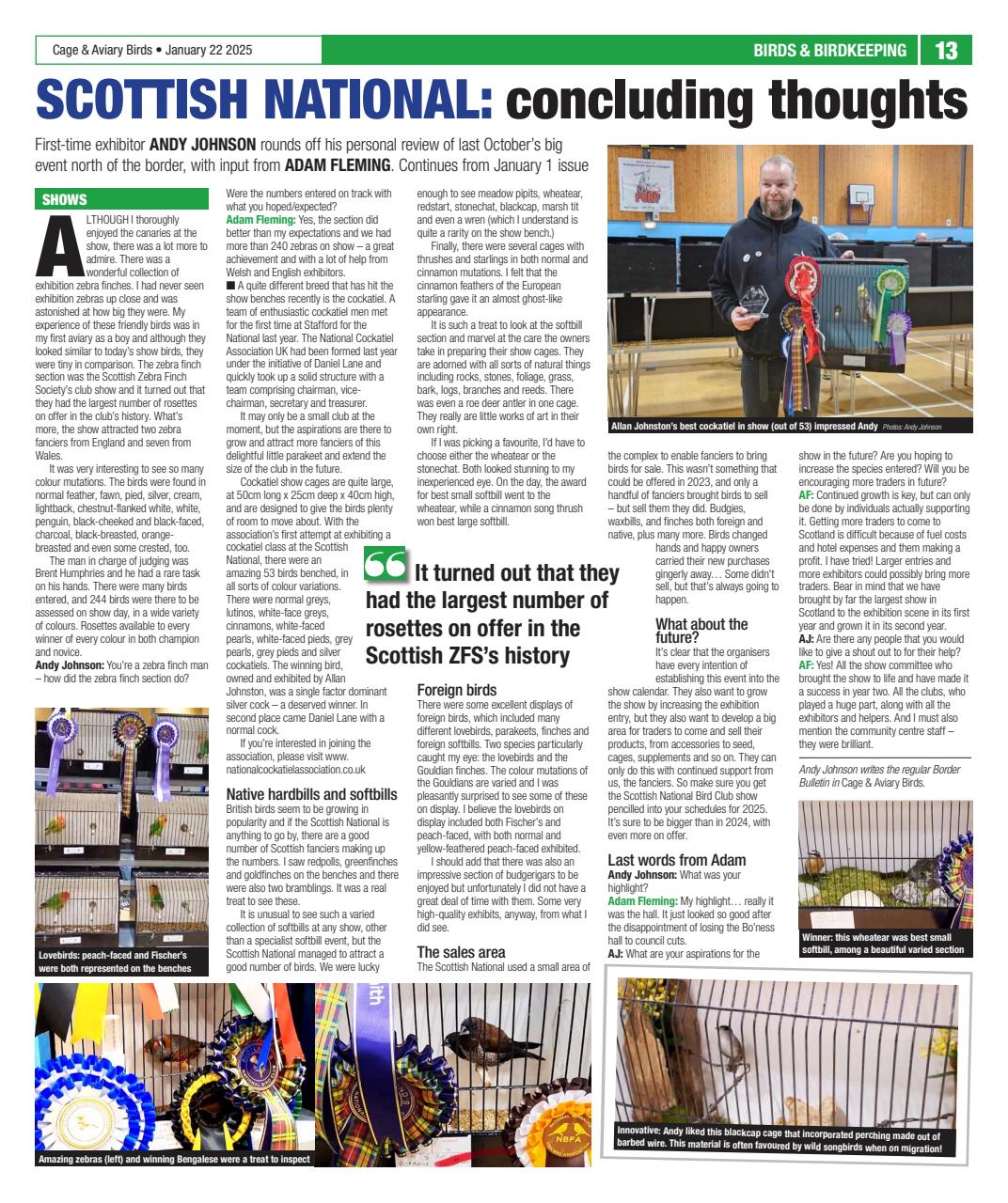 Cage & Aviary Birds Preview Pages