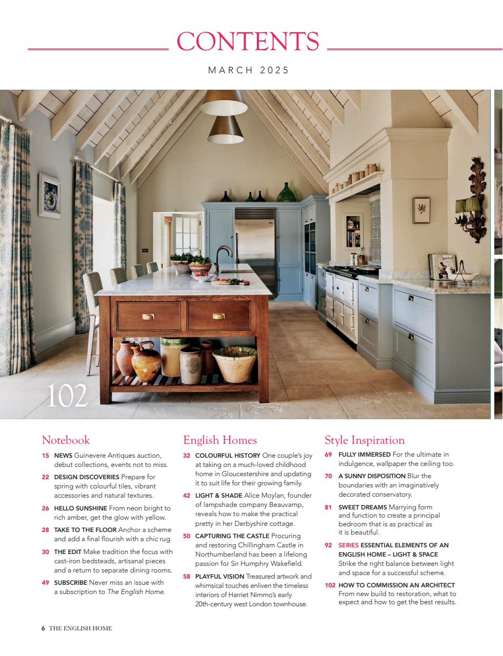 The English Home Preview Pages