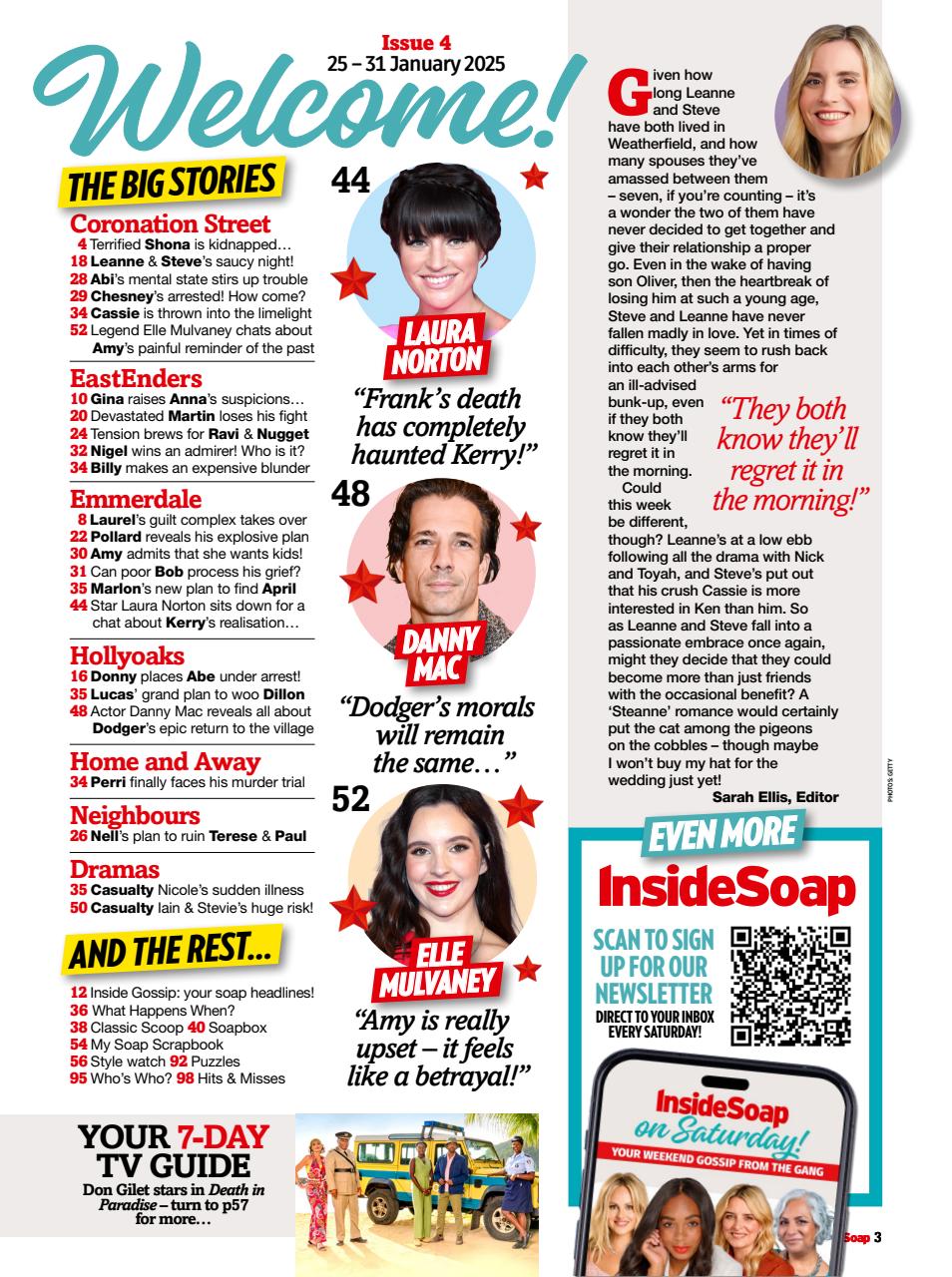 Inside Soap Preview Pages