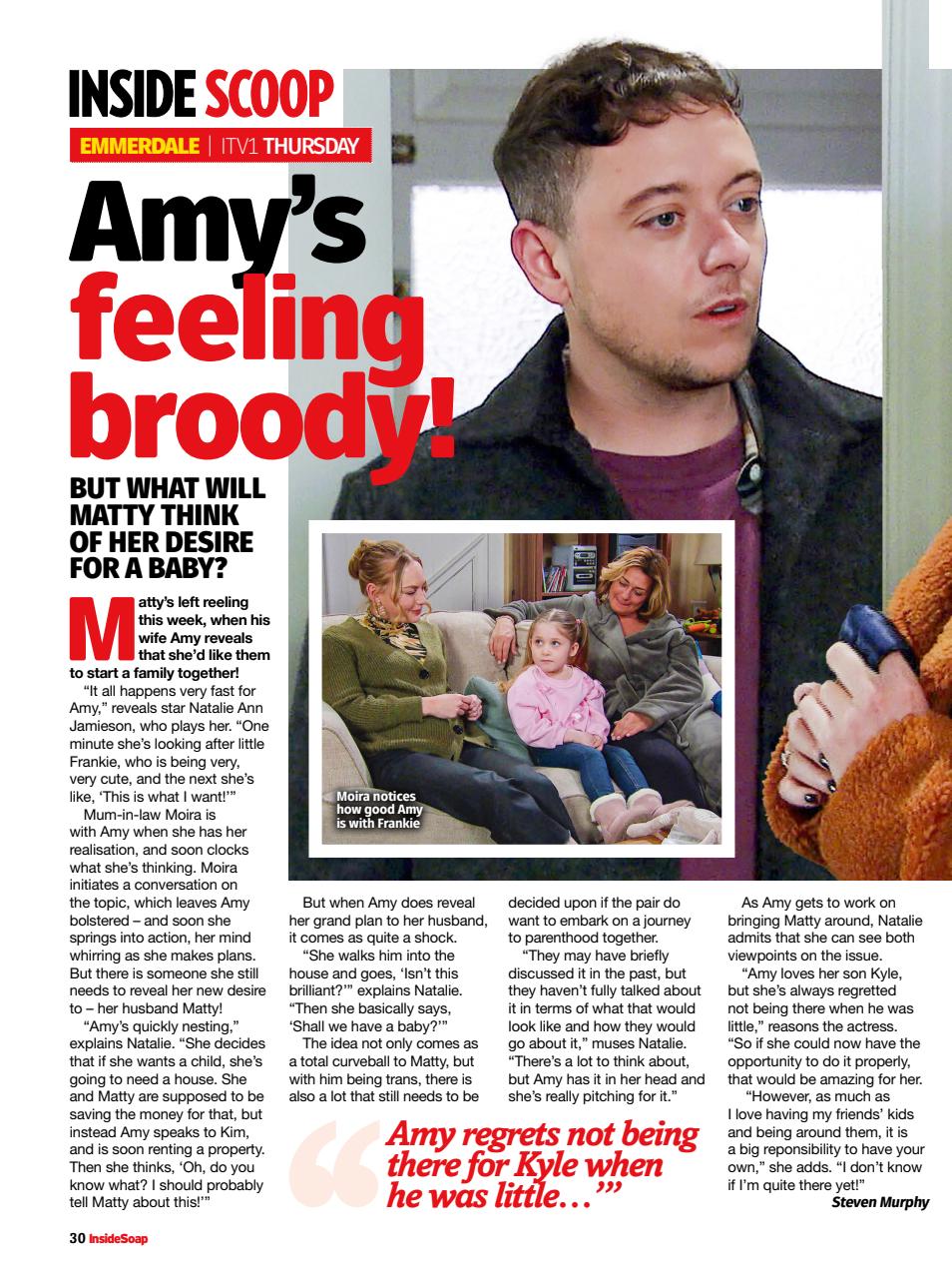Inside Soap Preview Pages