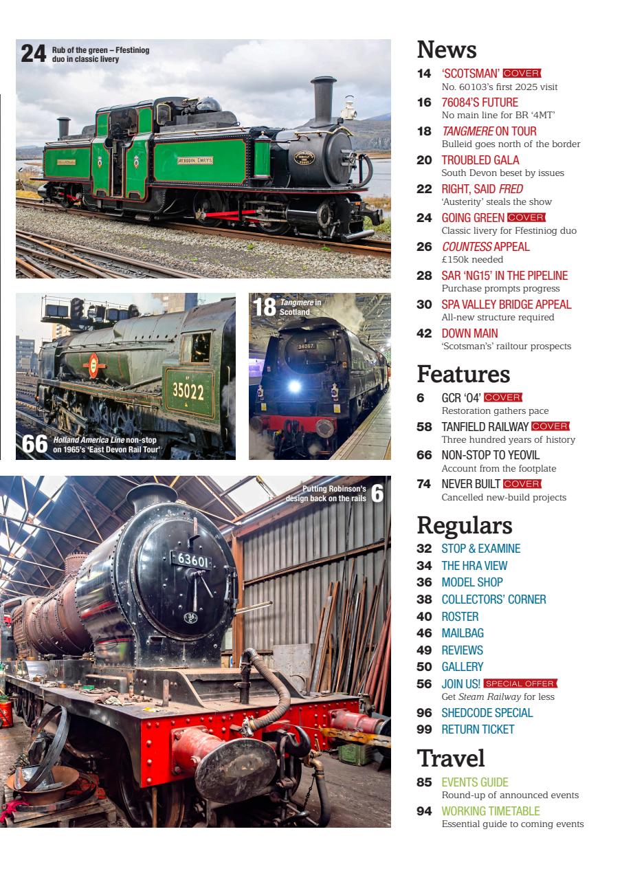 Steam Railway Preview Pages