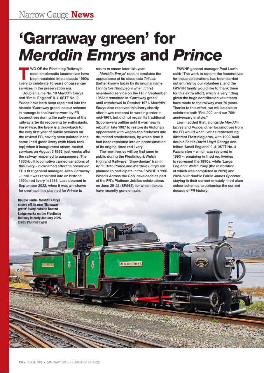 Steam Railway Preview Pages