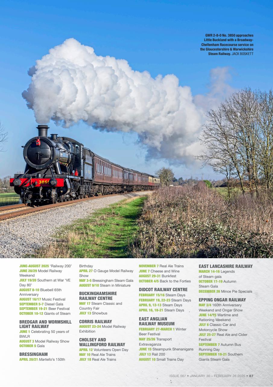 Steam Railway Preview Pages