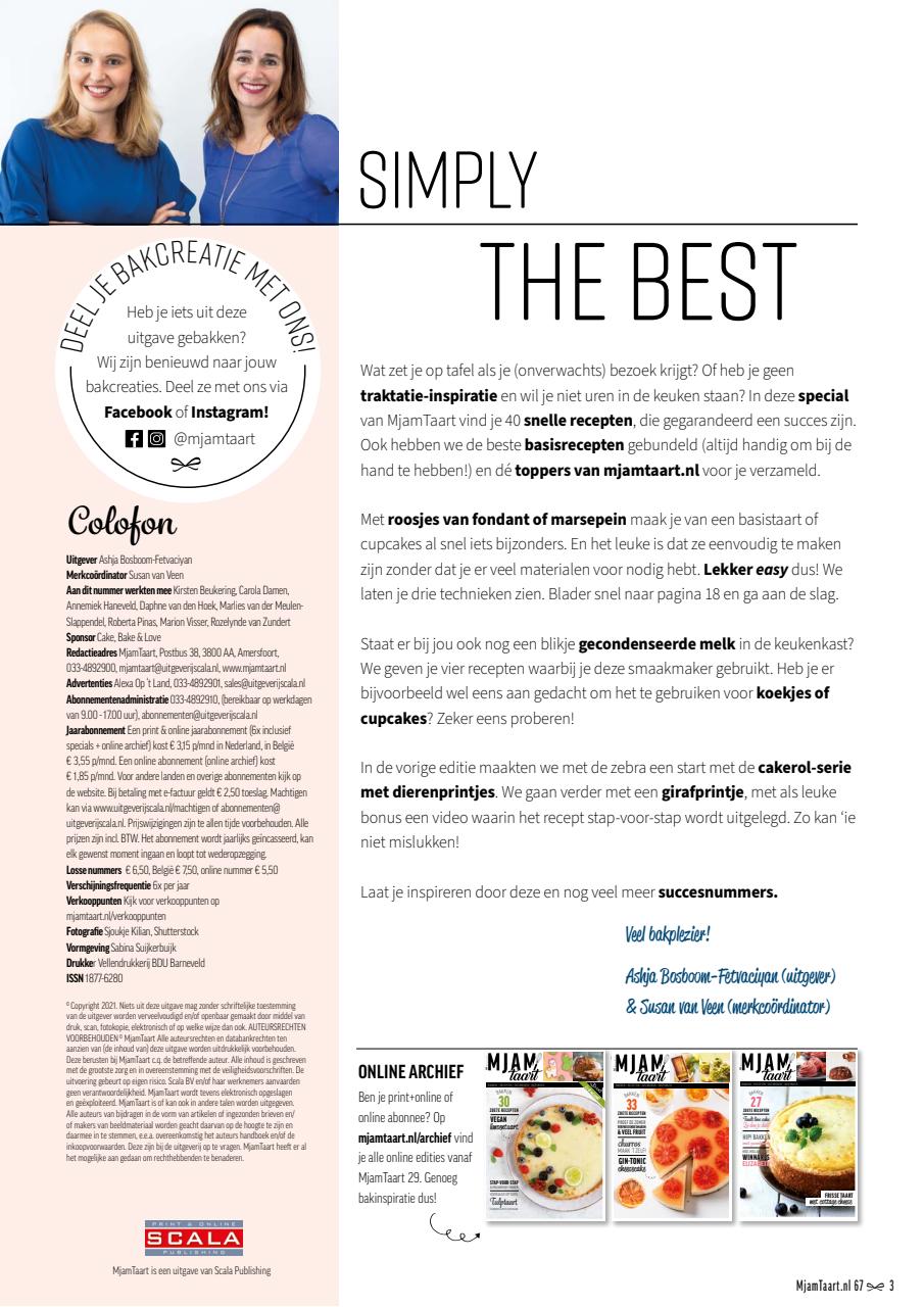 MjamTaart Zoet en Eten Preview Pages