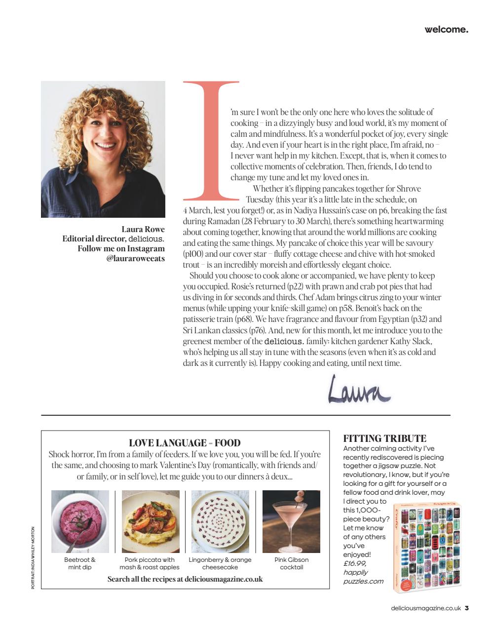 delicious. Magazine Preview Pages