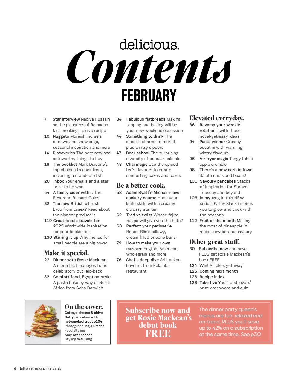 delicious. Magazine Preview Pages