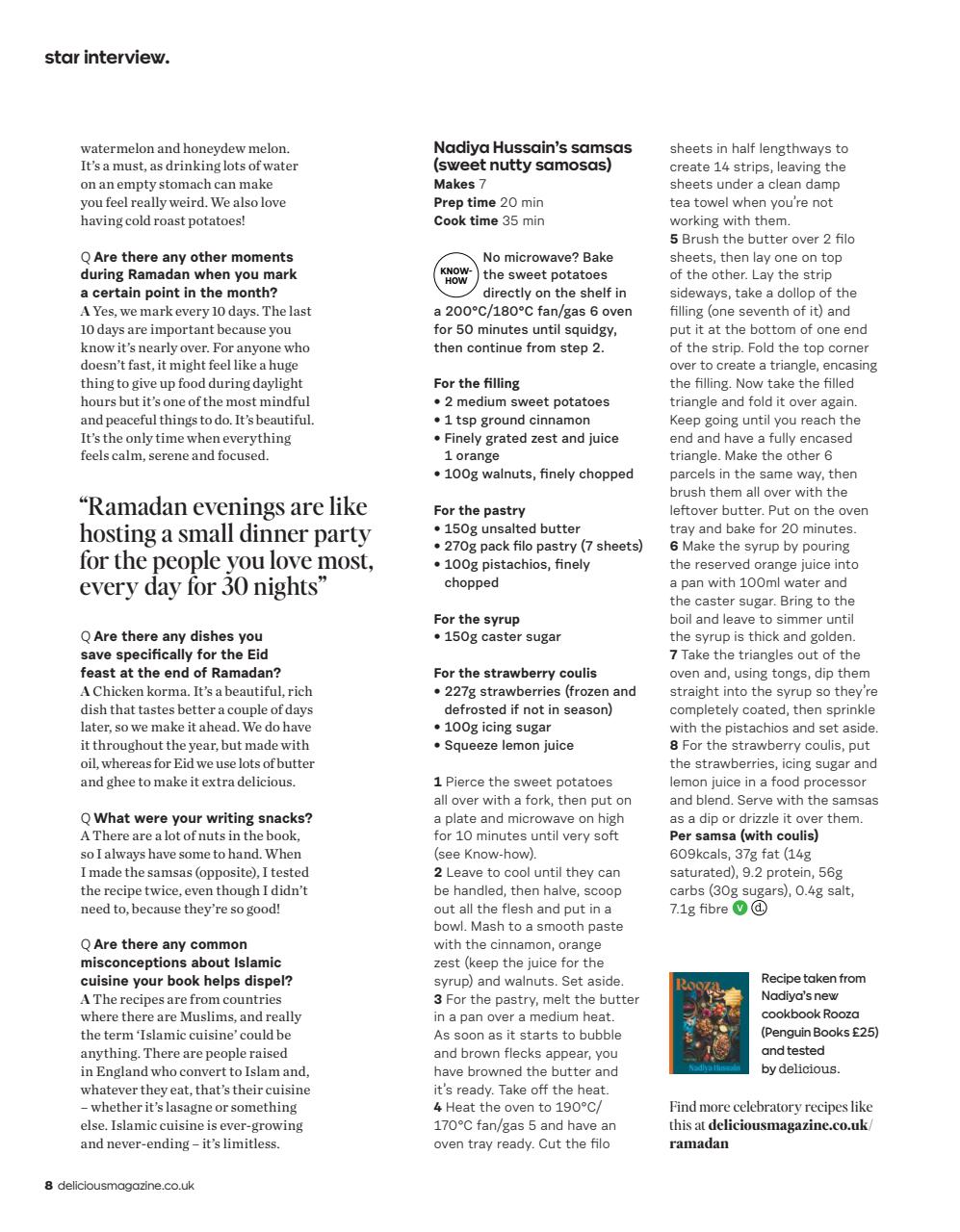 delicious. Magazine Preview Pages