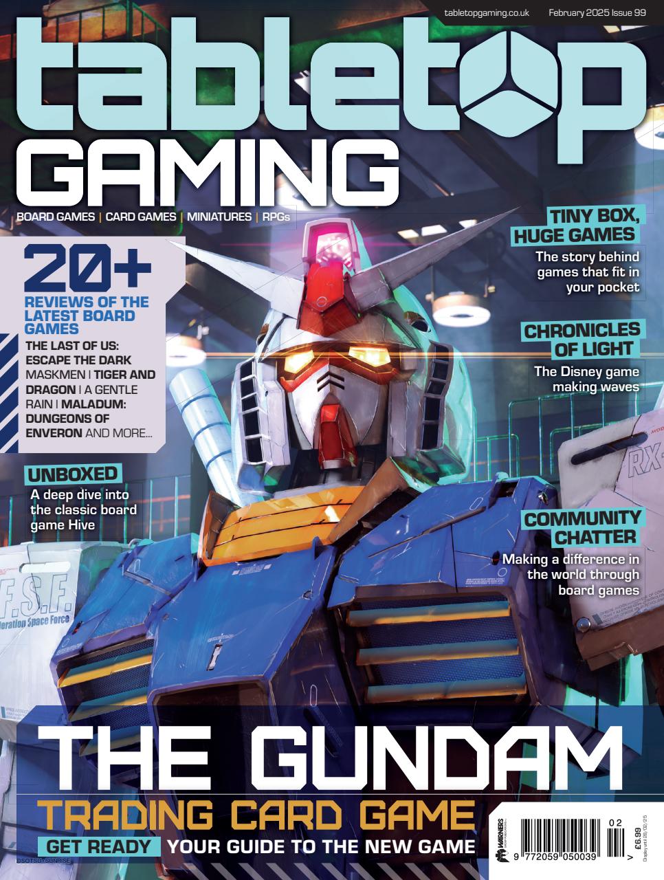 Tabletop Gaming Preview Pages