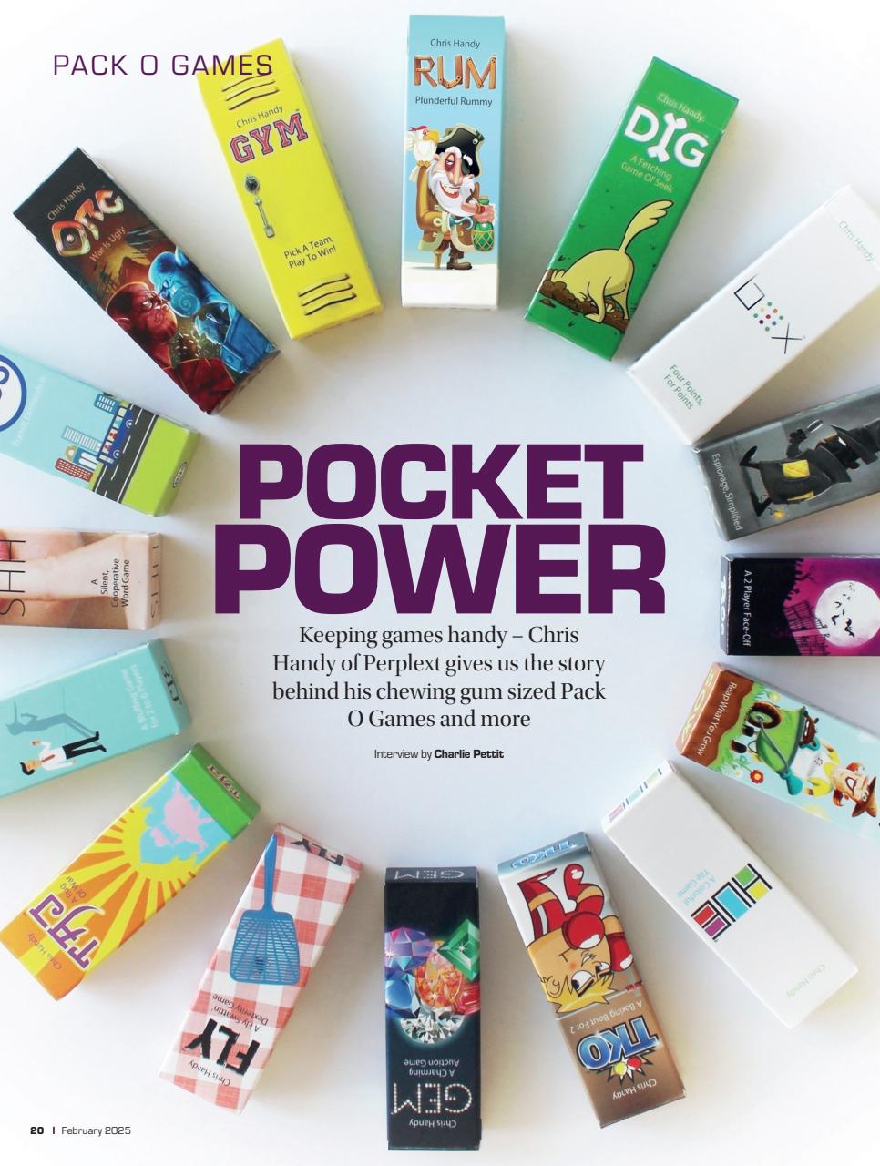 Tabletop Gaming Preview Pages