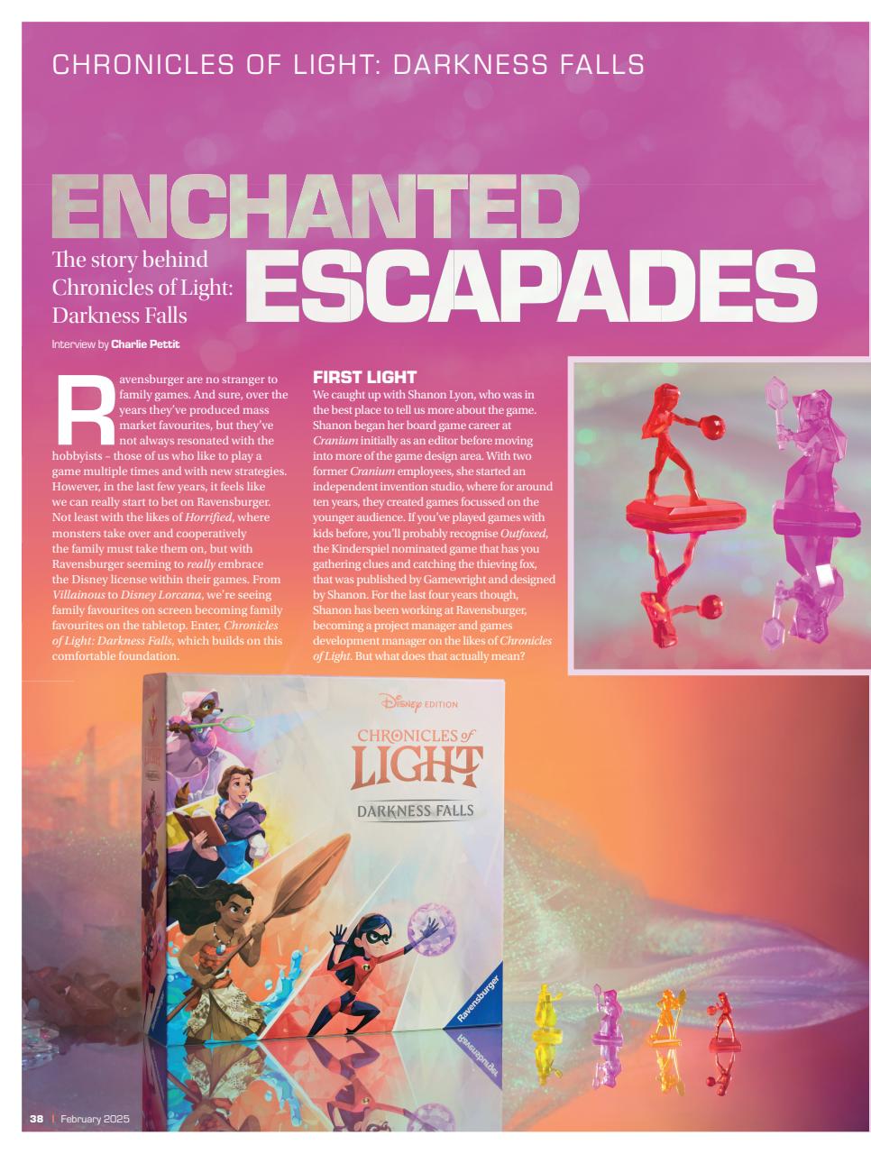 Tabletop Gaming Preview Pages