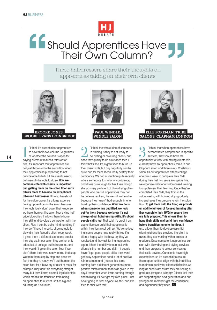 Hairdressers Journal Preview Pages