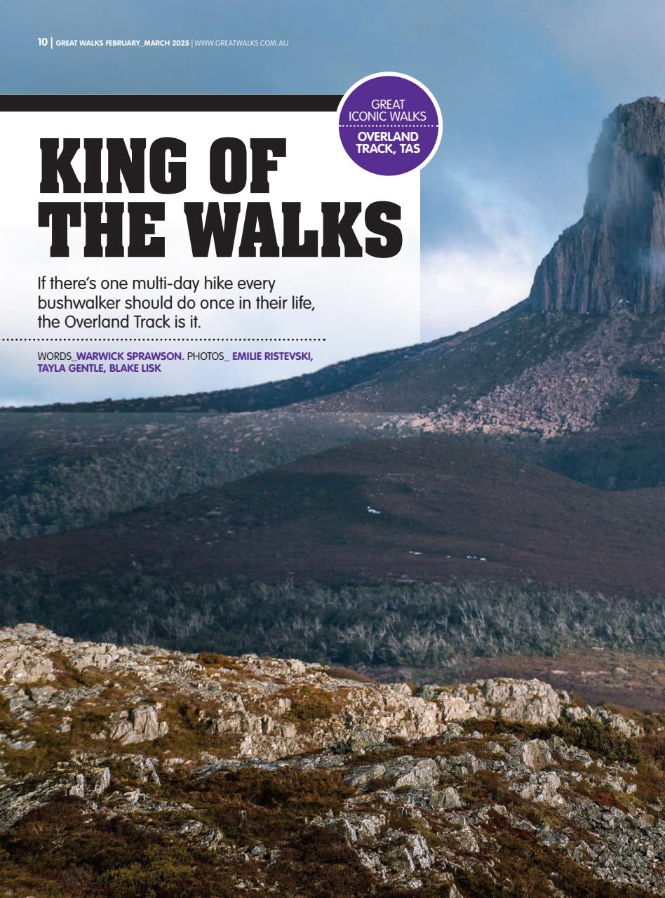Great Walks Preview Pages