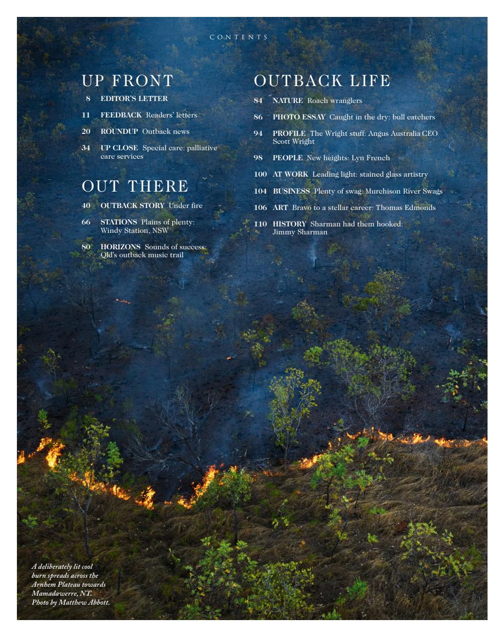 OUTBACK Magazine Preview Pages