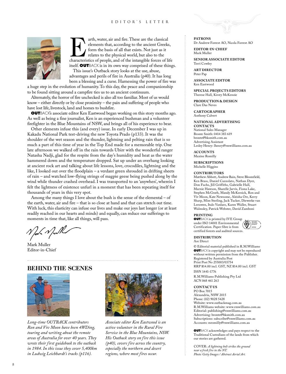 OUTBACK Magazine Preview Pages