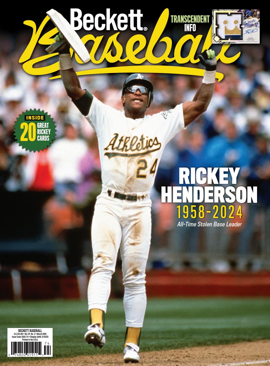 Beckett Baseball Magazine Preview Pages