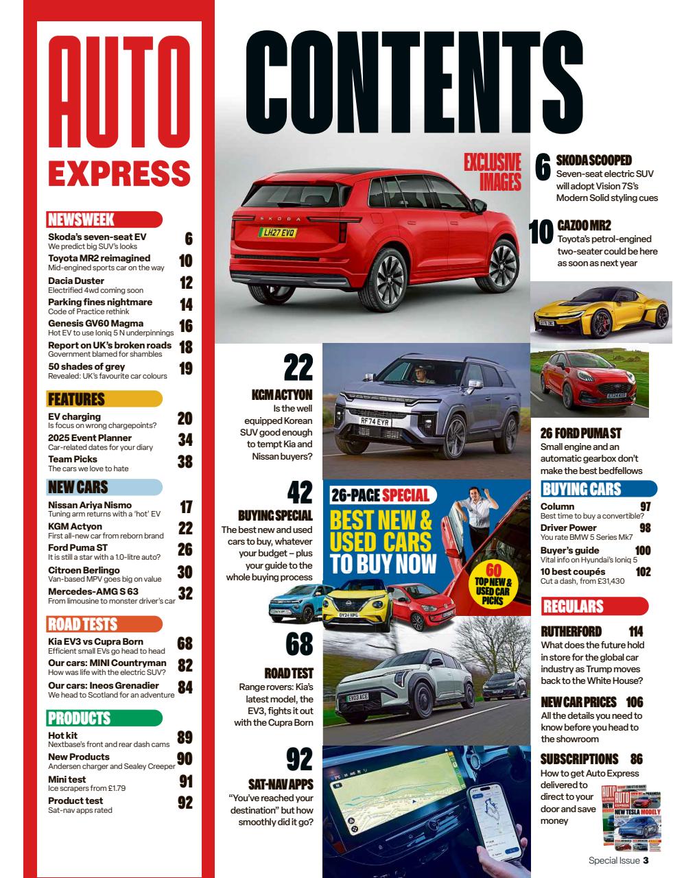 Auto Express Preview Pages