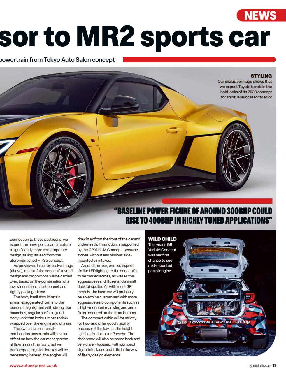 Auto Express Preview Pages