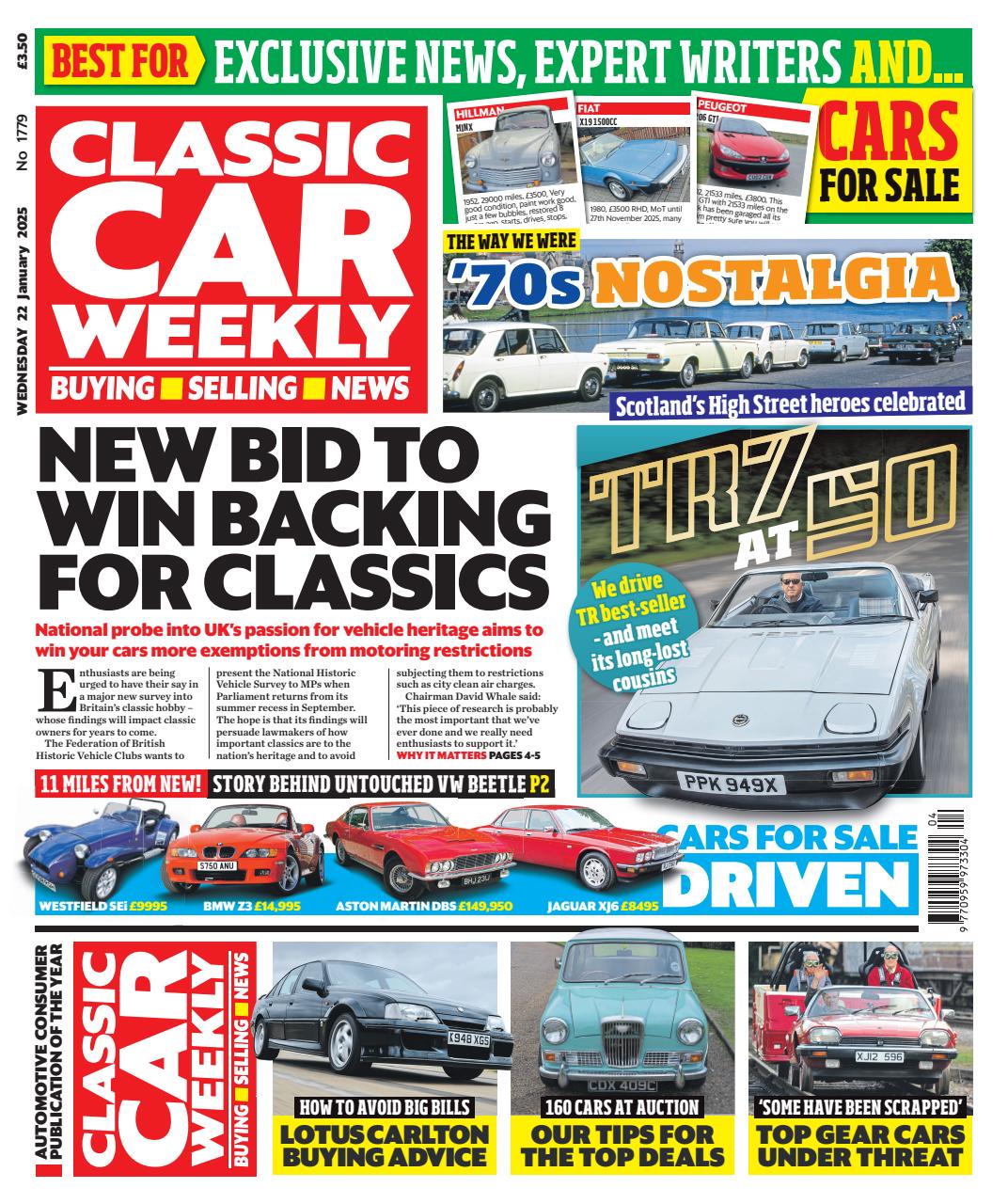 Classic Car Weekly Preview Pages