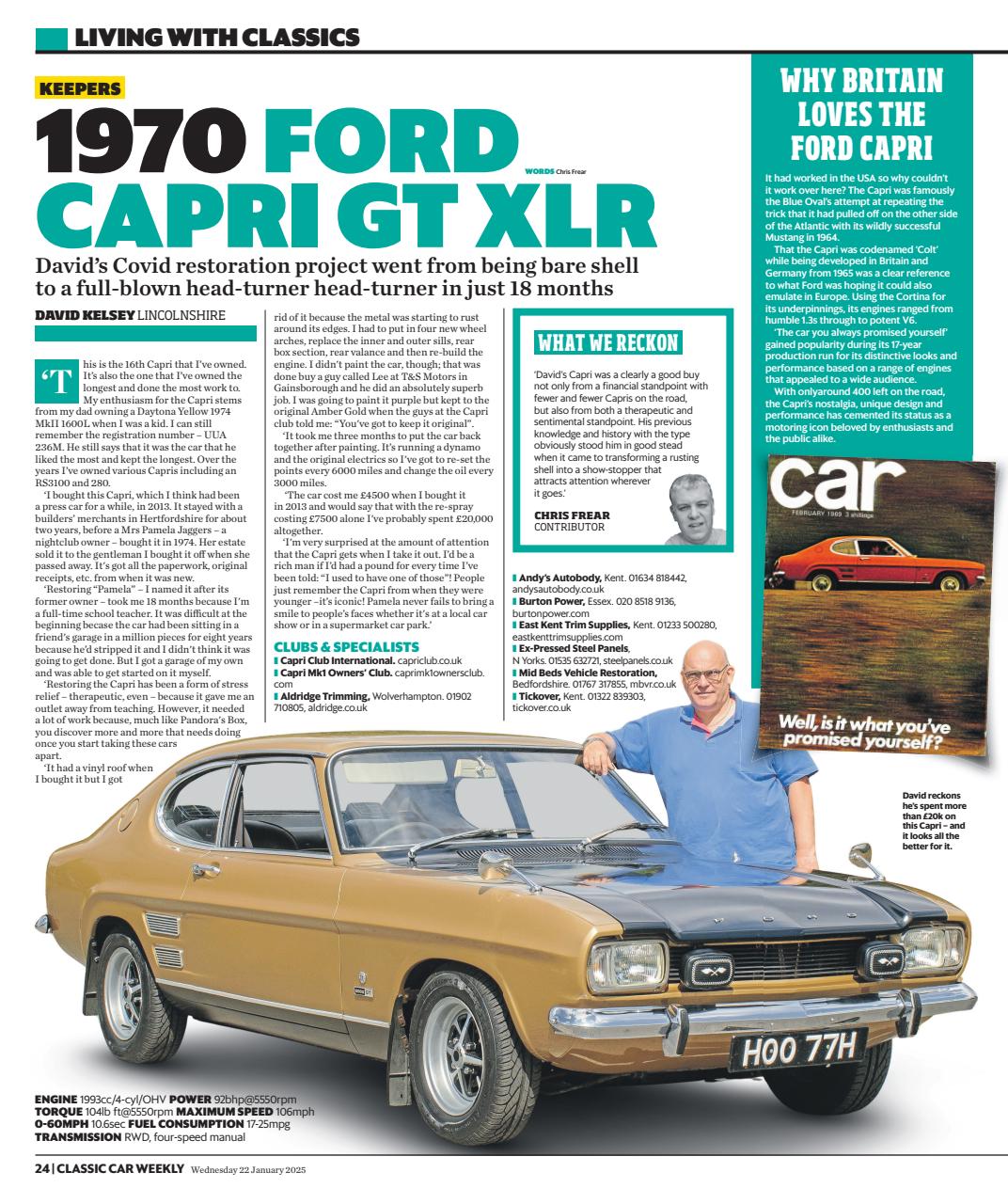 Classic Car Weekly Preview Pages