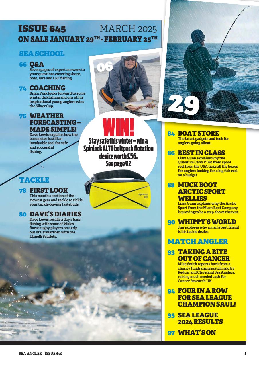 Sea Angler Preview Pages