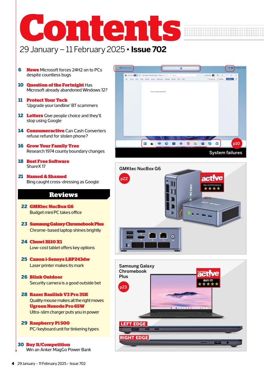 Computer Active Preview Pages
