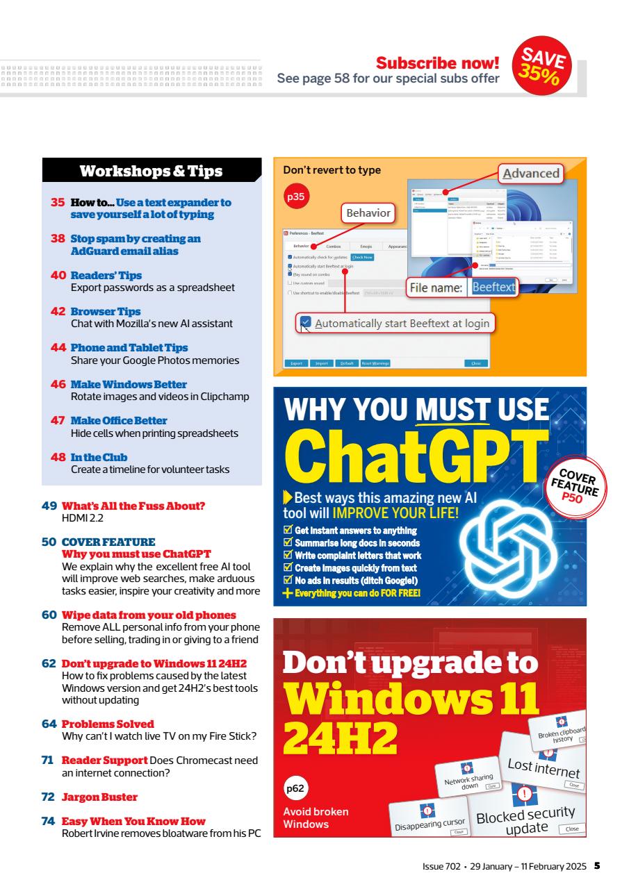 Computer Active Preview Pages