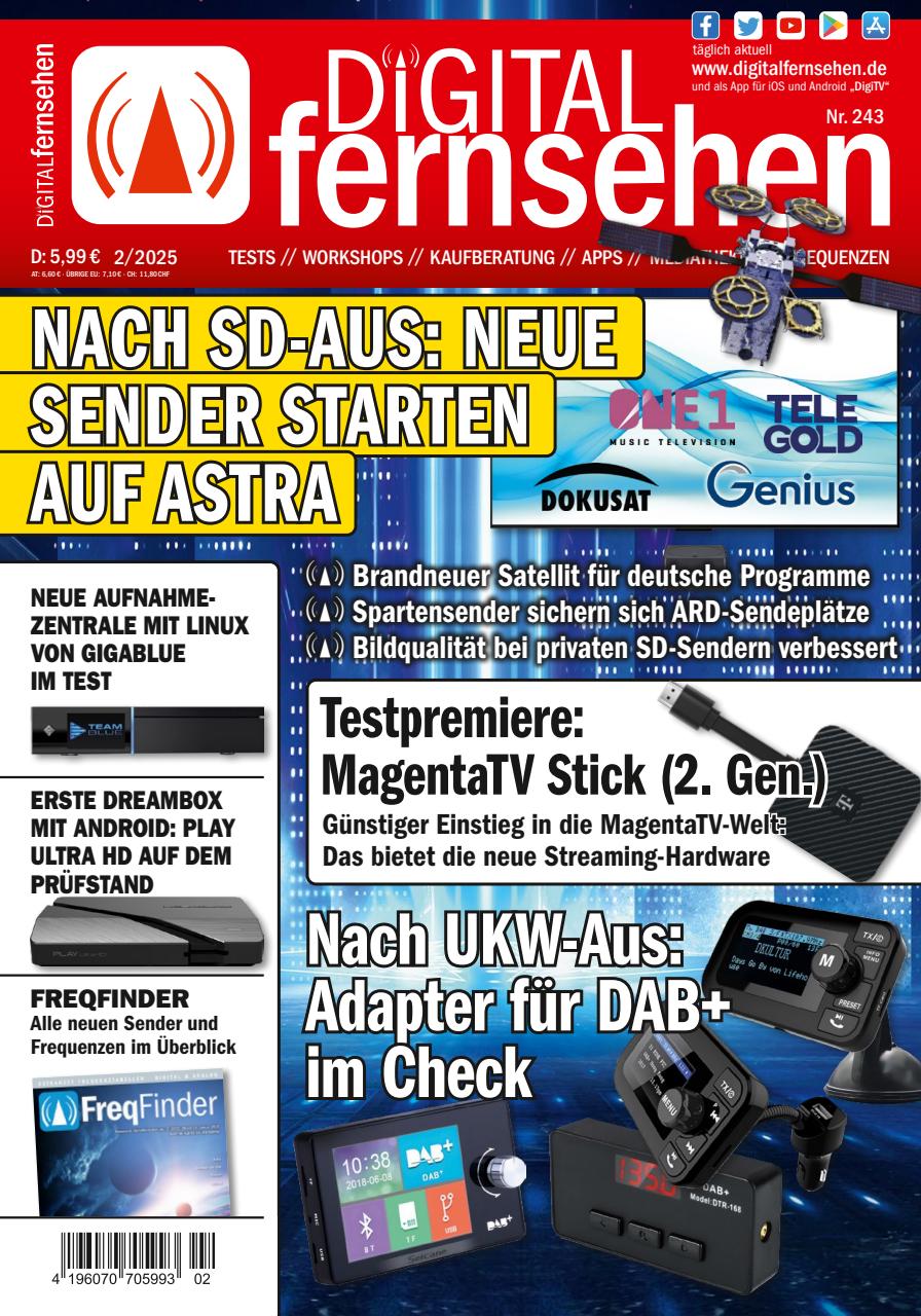 Digital Fernsehen Preview Pages