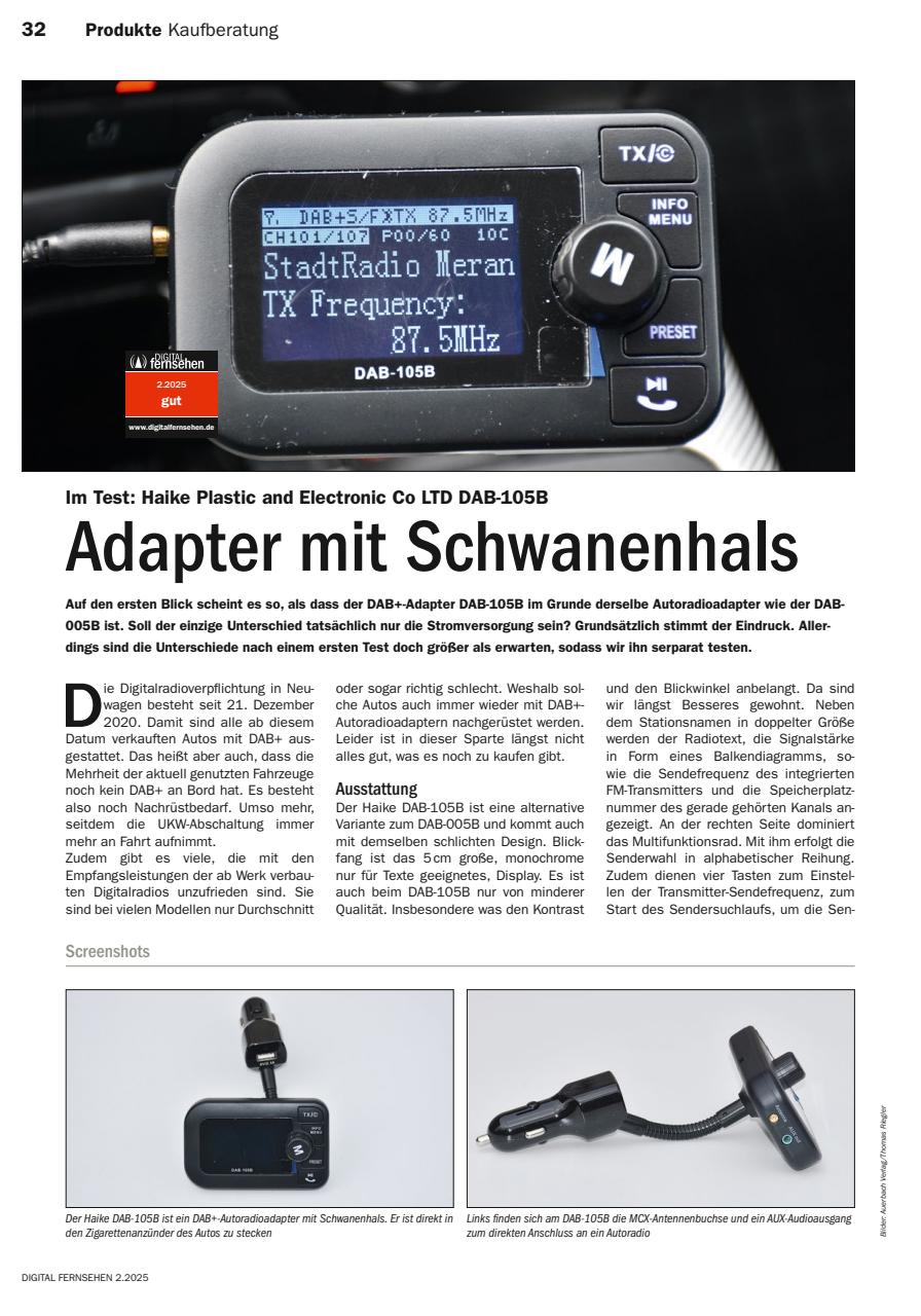 Digital Fernsehen Preview Pages