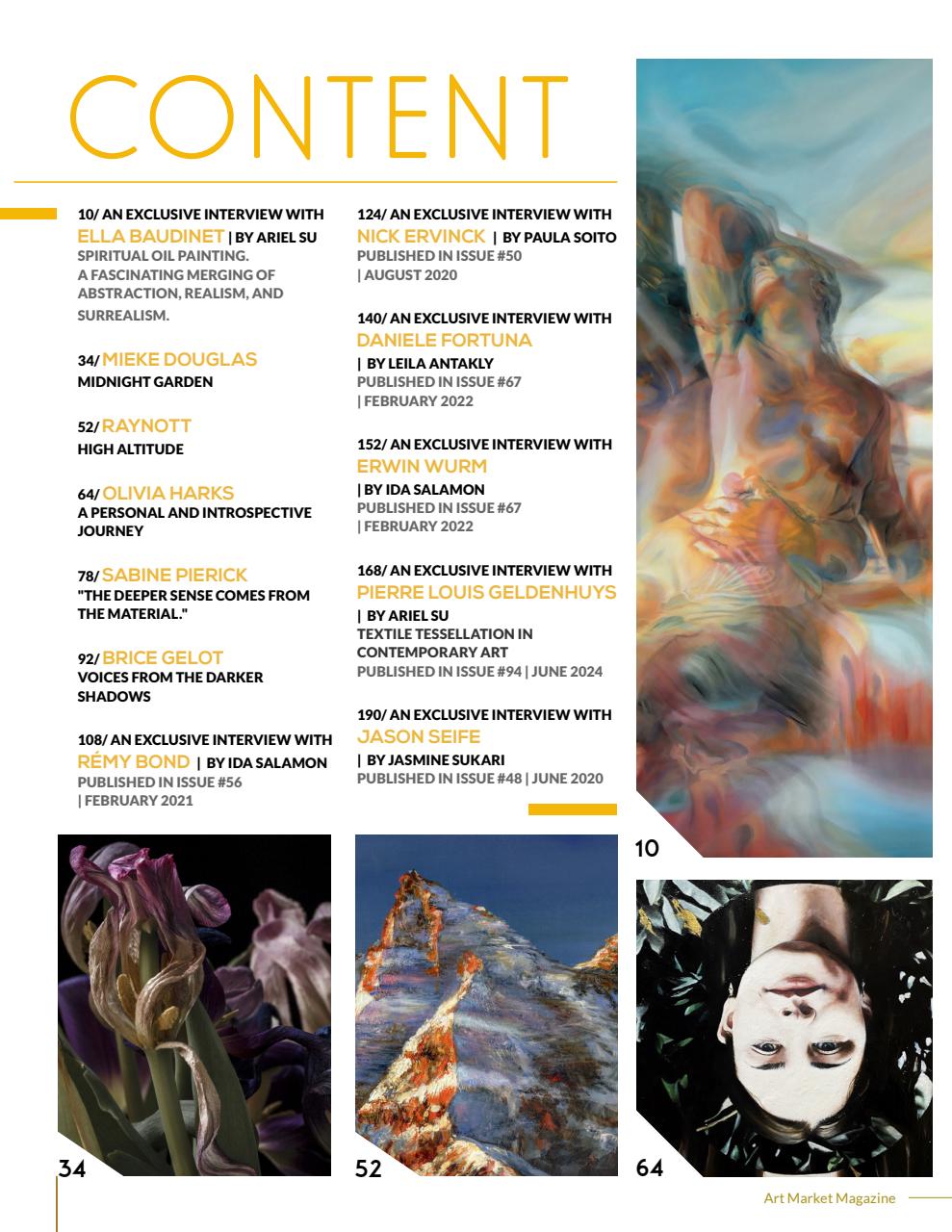 Art Market Magazine Preview Pages