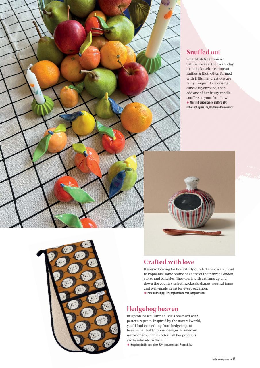 Reclaim Preview Pages